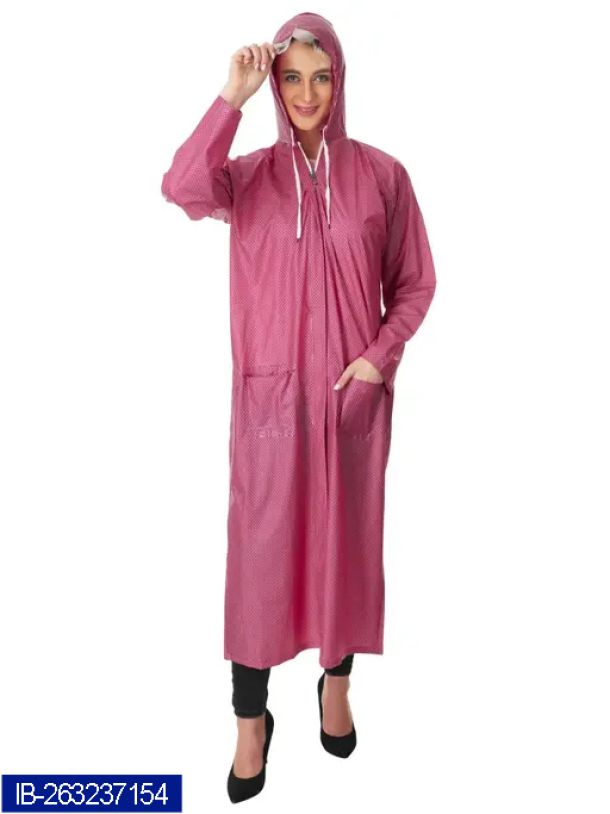 100% waterproof & Comfortable Rain wear for Women/Girls. (Model-REX_VE)