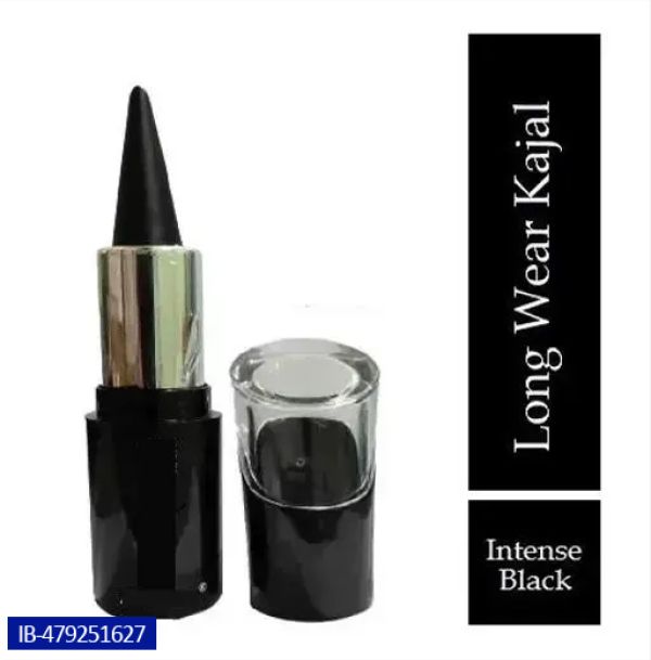 Natural Soft Waterproof Smudge-proof Eye Makeup Herbals Kajal (BLACK, 12 g)
