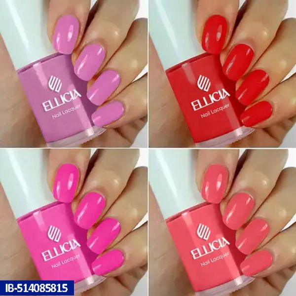 Ellicia Pro Nail Colors | Stunning Shine & Durability in 4 Gorgeous Shades